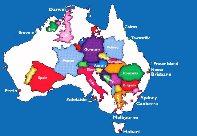 australie europe