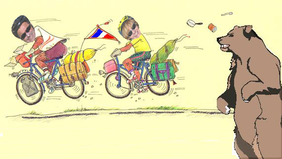 carricature nous et ours